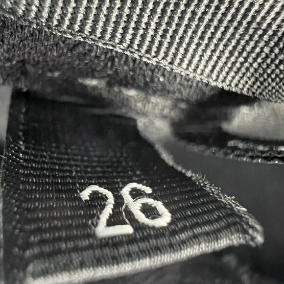 PAIGE Mayslie Jogger Jeans Black Fog Luxe Coating, Women’s Size 28 - Picture 13 of 16